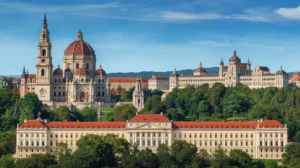 Austria landmark banner